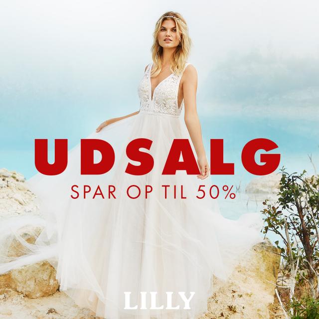 Udsalg hos Lilly Brudekjoler er startet